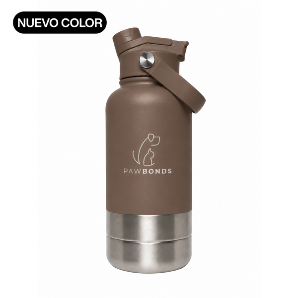 Botella Pawbonds Duo 1L Café Moka