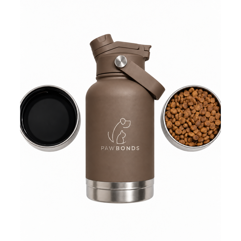 Botella Pawbonds Duo 1L Café Moka