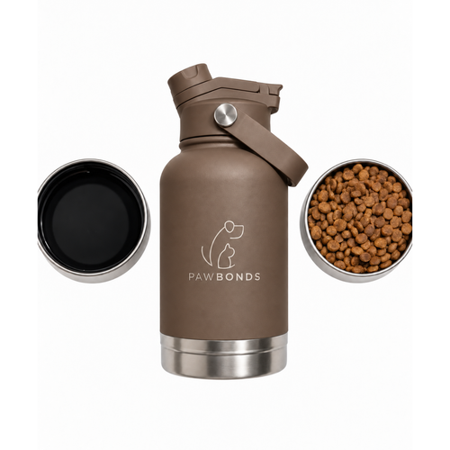 Botella Pawbonds Duo 1L Café Moka