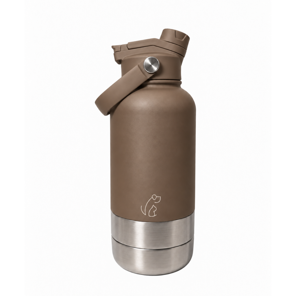 Botella Pawbonds Duo 1L Café Moka