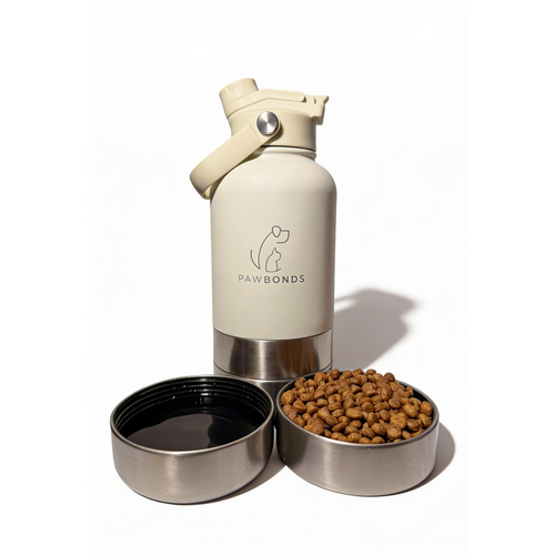 Botella Pawbonds Duo 1L Crema