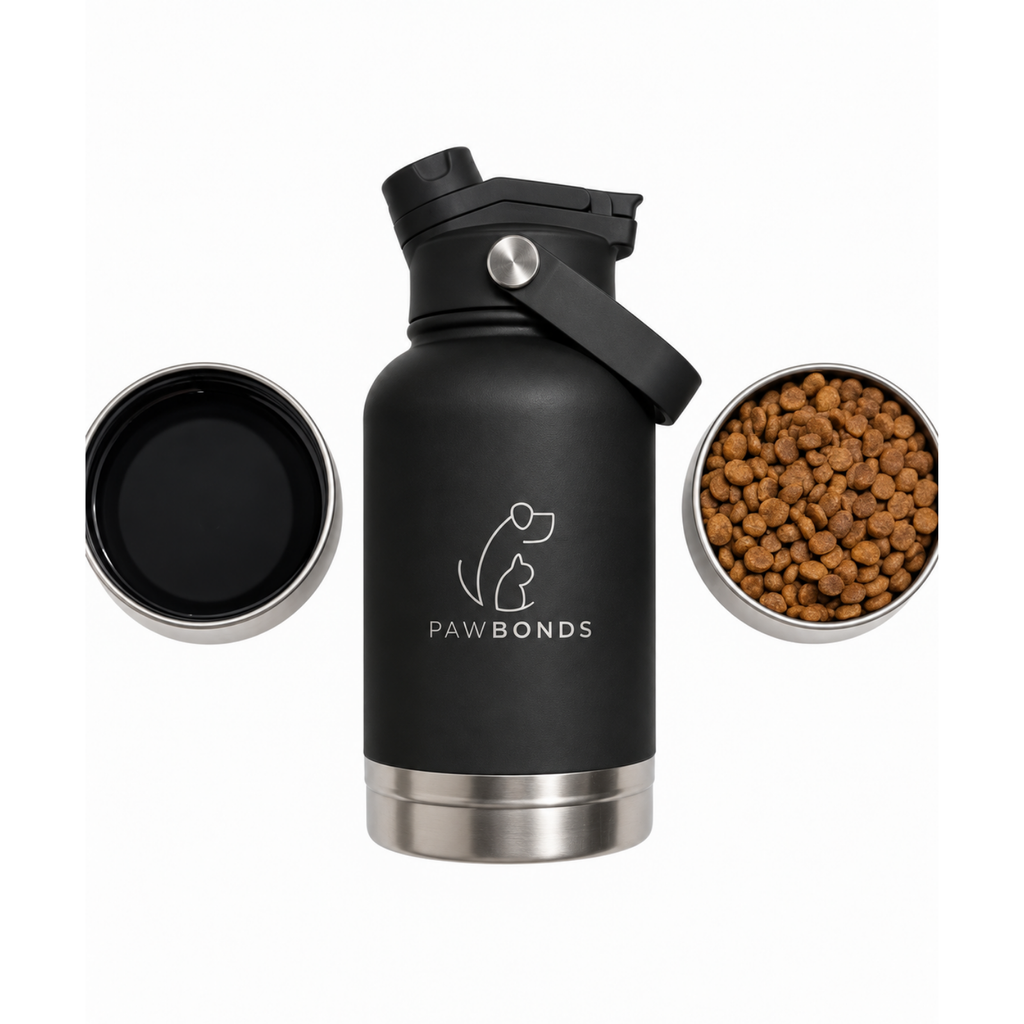 Botella Pawbonds Duo 1L Negro Onyx