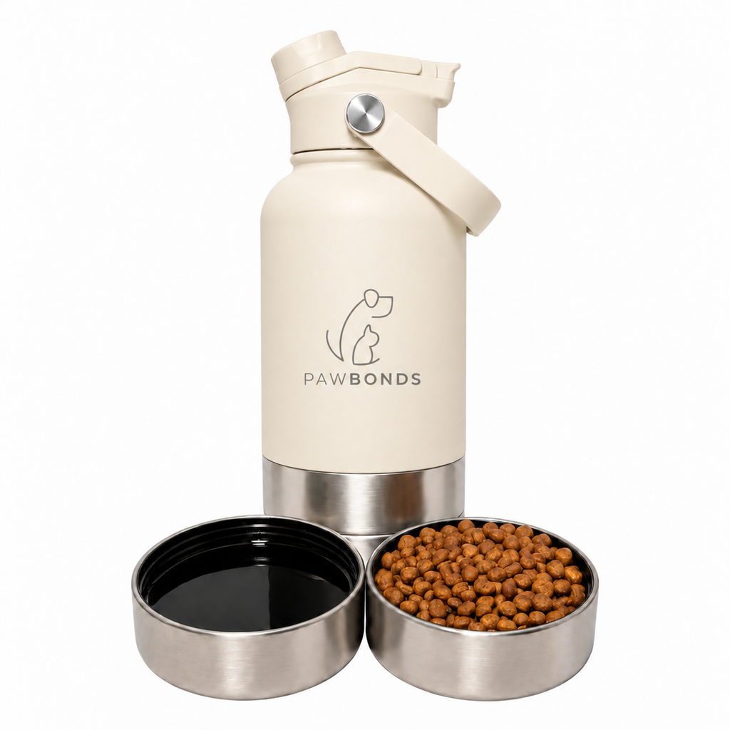 Botella Pawbonds Duo 1L Crema