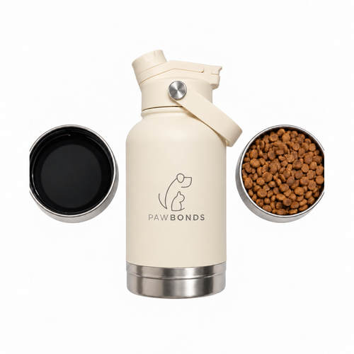 Botella Pawbonds Duo 1L Crema