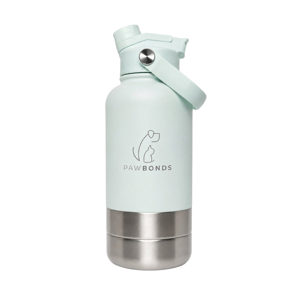 Botella Pawbonds Duo 1L Celeste