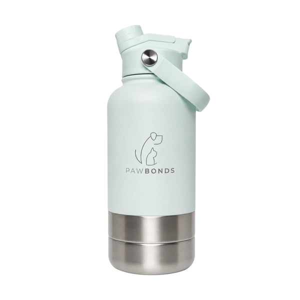 Botella Pawbonds Duo 1L Celeste